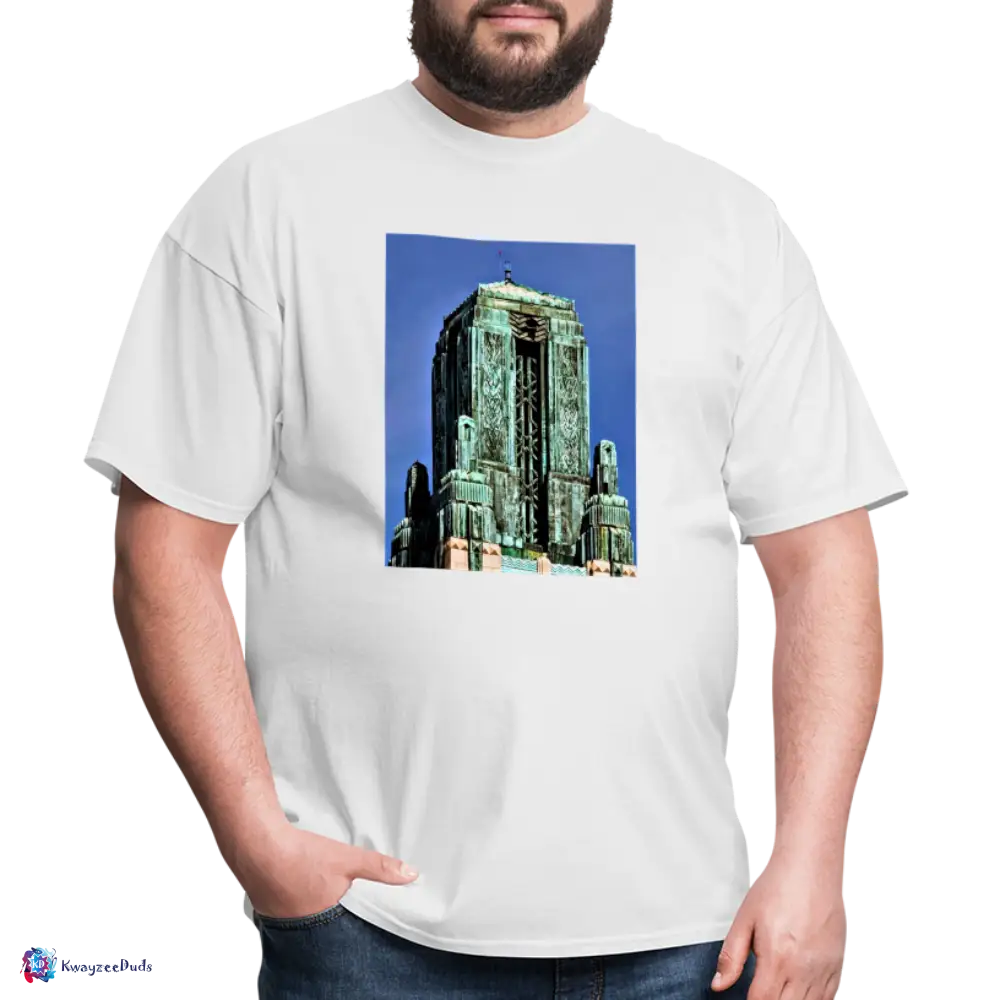 Bullocks Wilshire Finial Unisex Classic T-Shirt - white