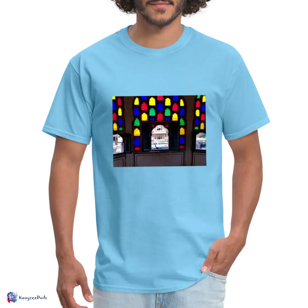 Jaipur Breeze Palace Unisex Classic T-Shirt - aquatic blue