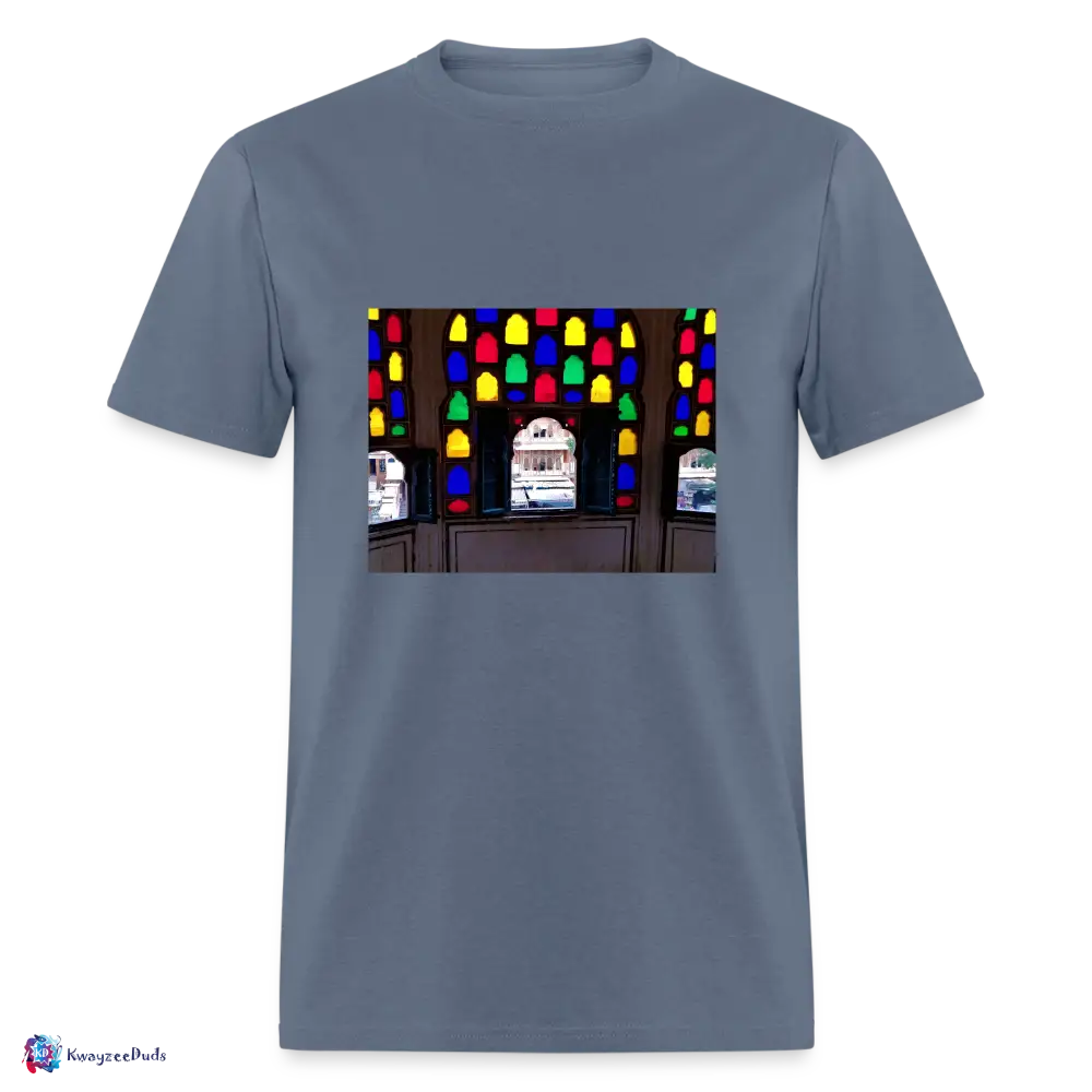 Jaipur Breeze Palace Unisex Classic T-Shirt - denim