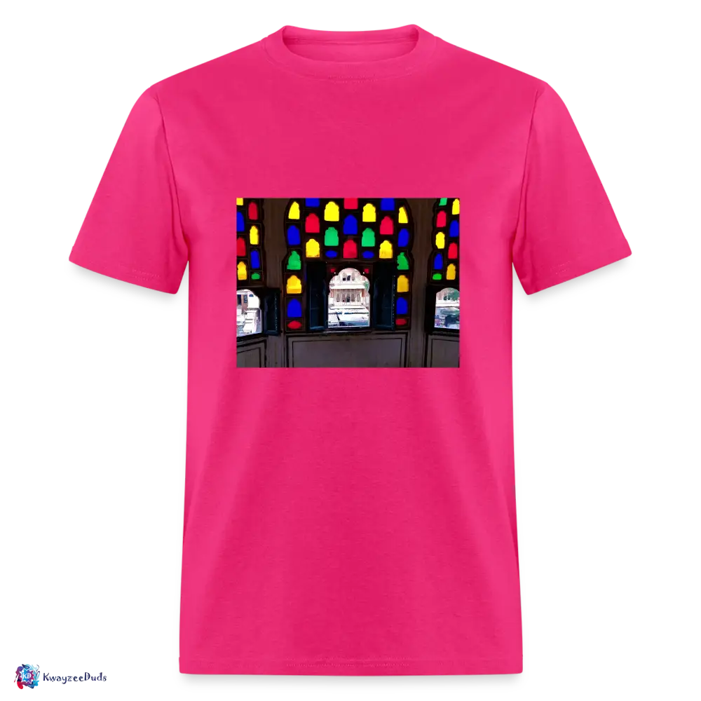 Jaipur Breeze Palace Unisex Classic T-Shirt - fuchsia