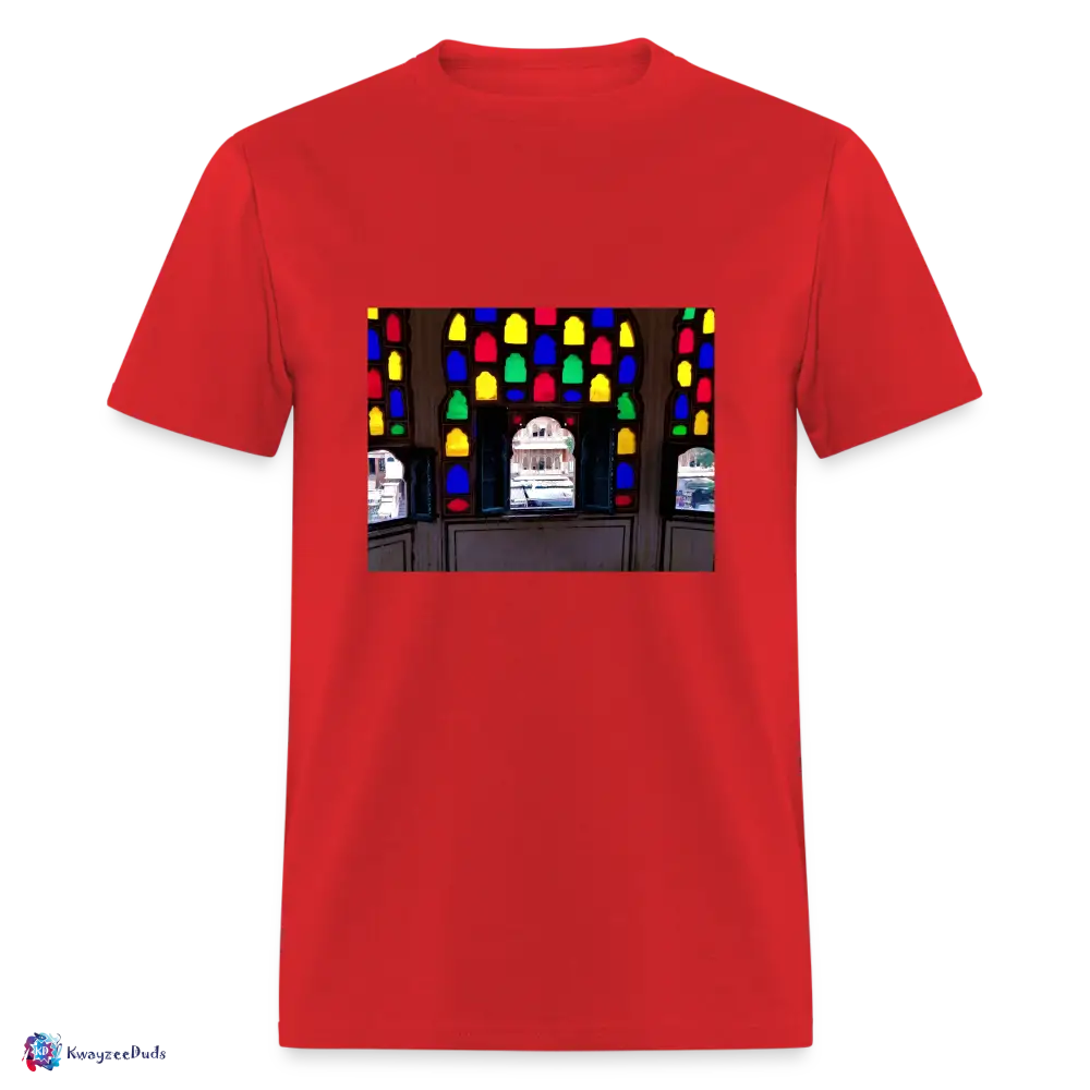 Jaipur Breeze Palace Unisex Classic T-Shirt - red