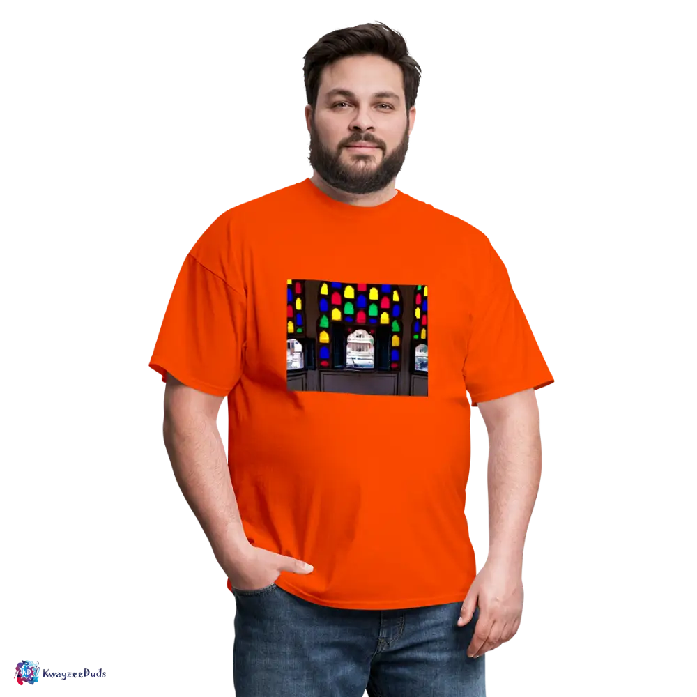 Jaipur Breeze Palace Unisex Classic T-Shirt - orange