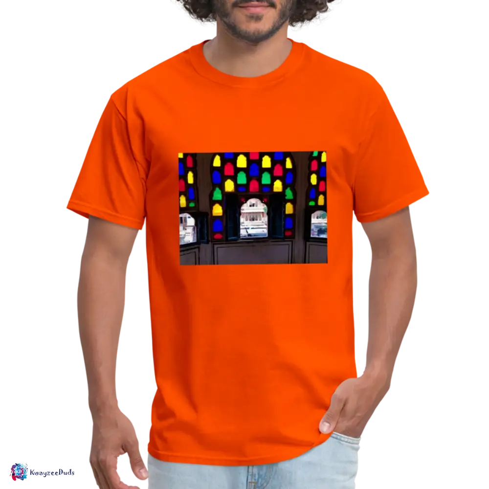 Jaipur Breeze Palace Unisex Classic T-Shirt - orange
