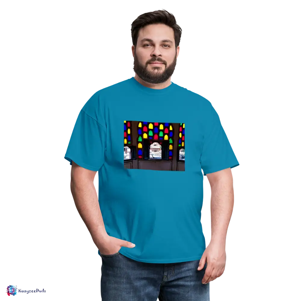 Jaipur Breeze Palace Unisex Classic T-Shirt - turquoise