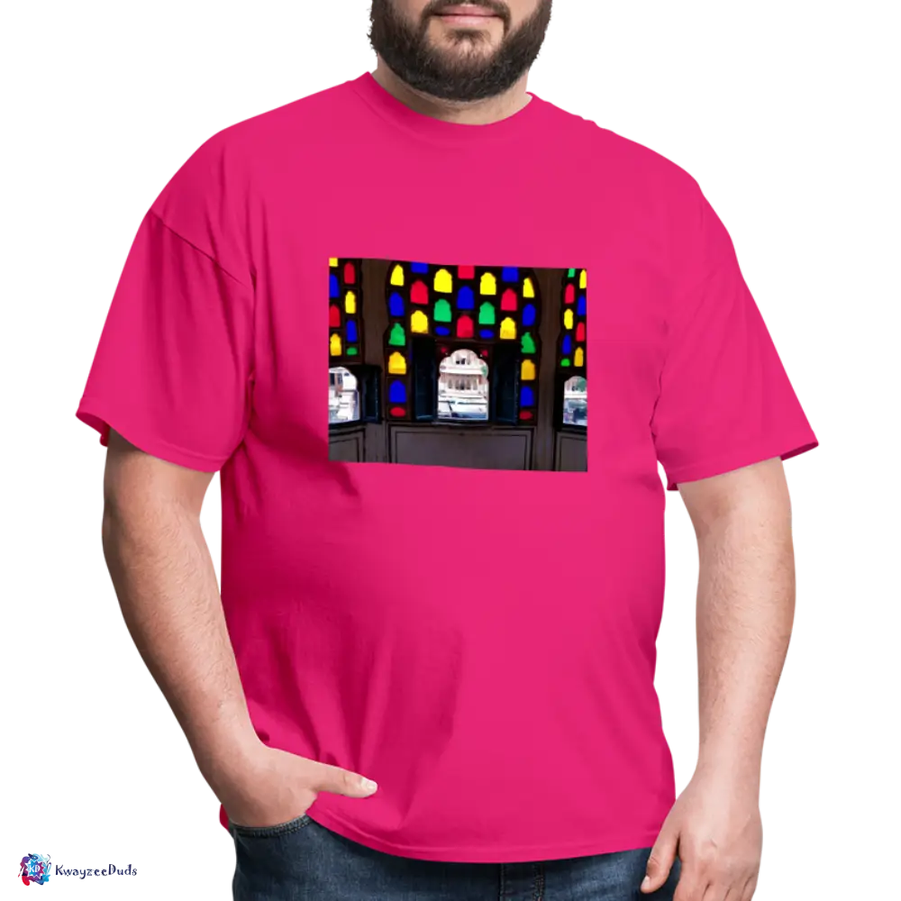 Jaipur Breeze Palace Unisex Classic T-Shirt - fuchsia
