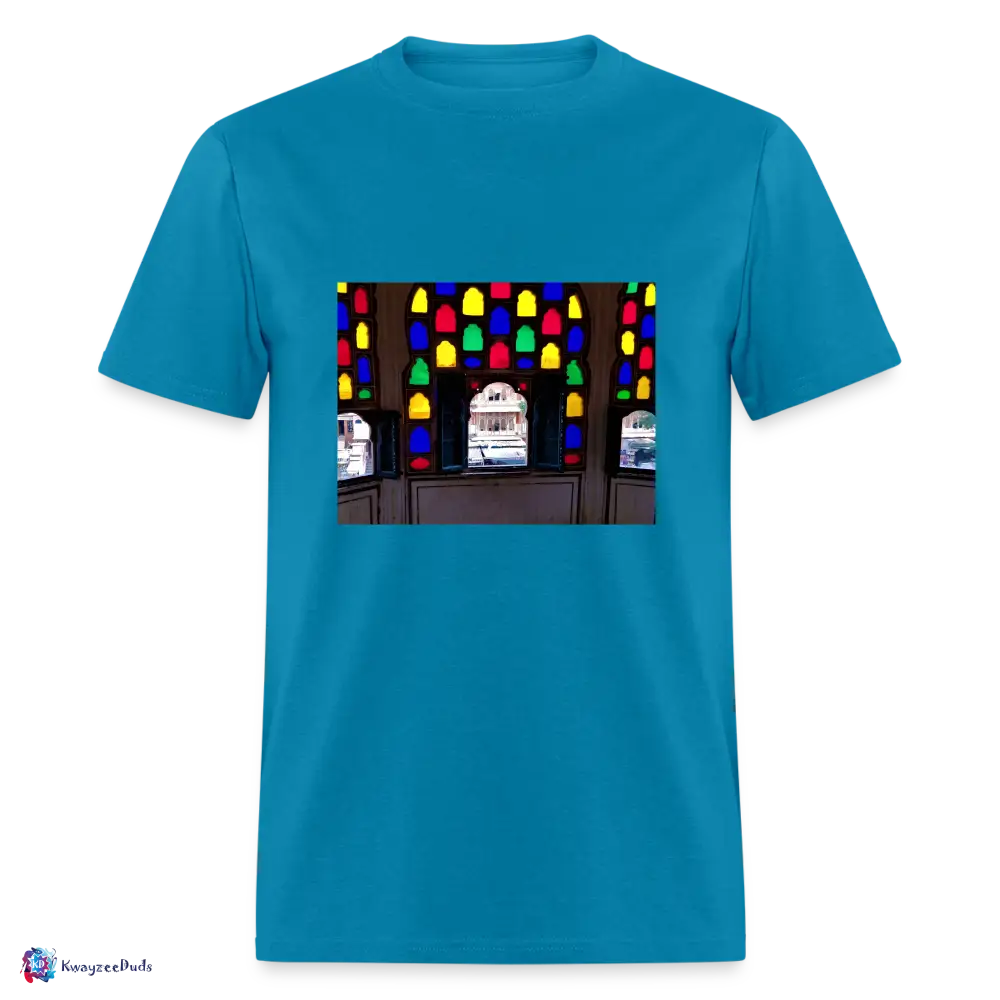 Jaipur Breeze Palace Unisex Classic T-Shirt - turquoise