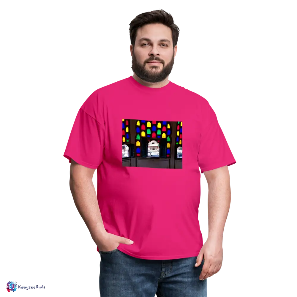Jaipur Breeze Palace Unisex Classic T-Shirt - fuchsia