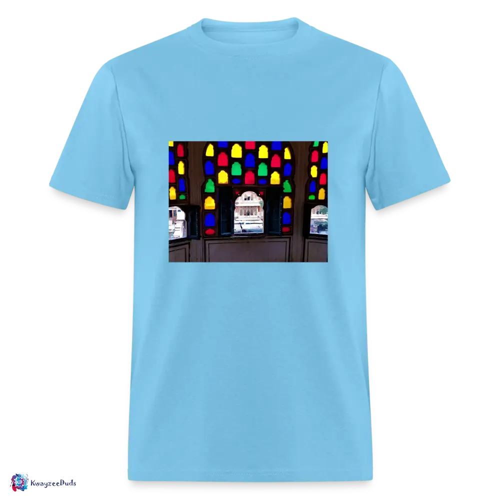 Jaipur Breeze Palace Unisex Classic T-Shirt - aquatic blue