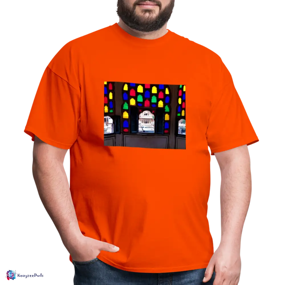 Jaipur Breeze Palace Unisex Classic T-Shirt - orange