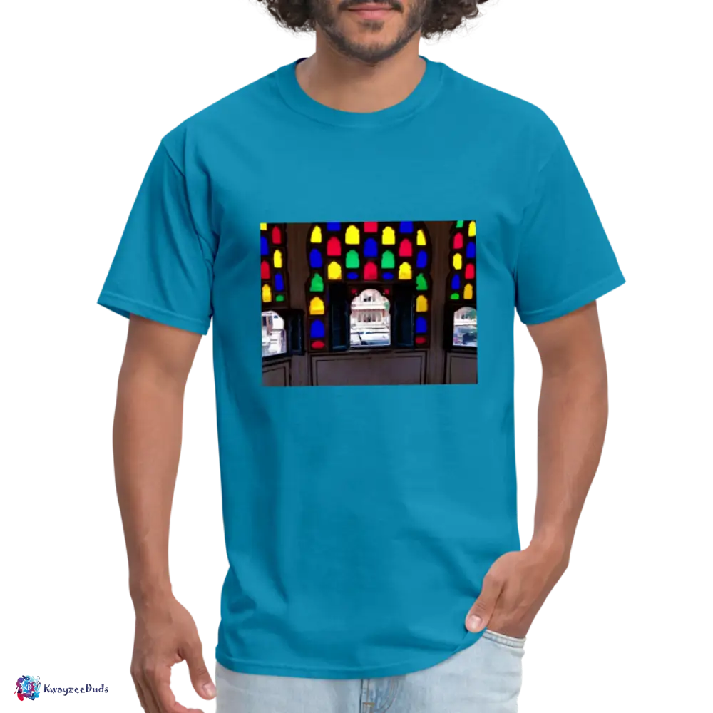 Jaipur Breeze Palace Unisex Classic T-Shirt - turquoise