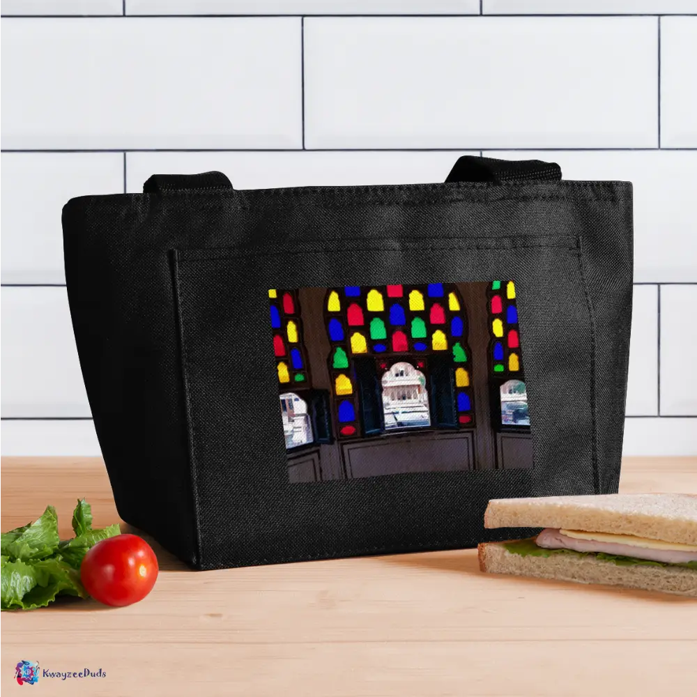 Jaipur Palace Lunch Bag - black