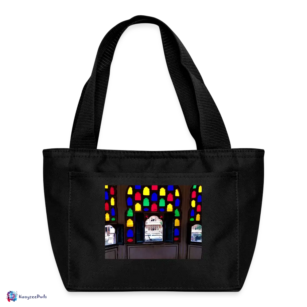 Jaipur Palace Lunch Bag - black