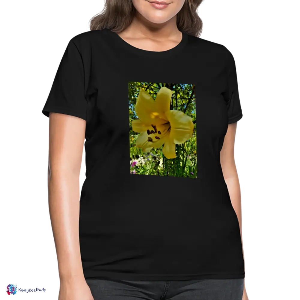 Lilium Giverny Women's T-Shirt - black