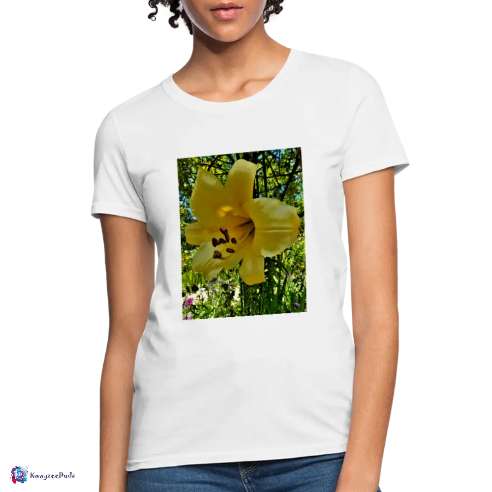 Lilium Giverny Women's T-Shirt - white