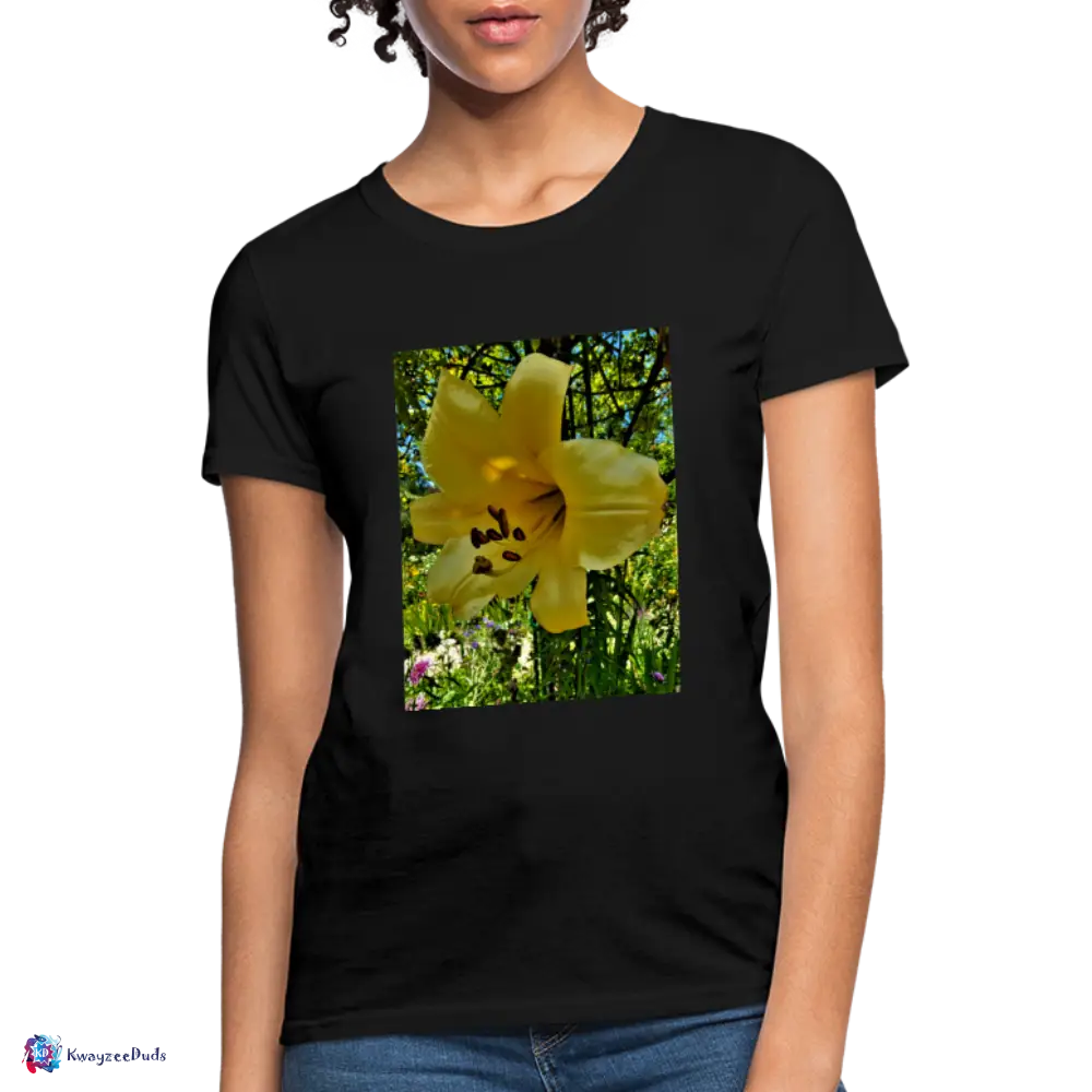 Lilium Giverny Women's T-Shirt - black