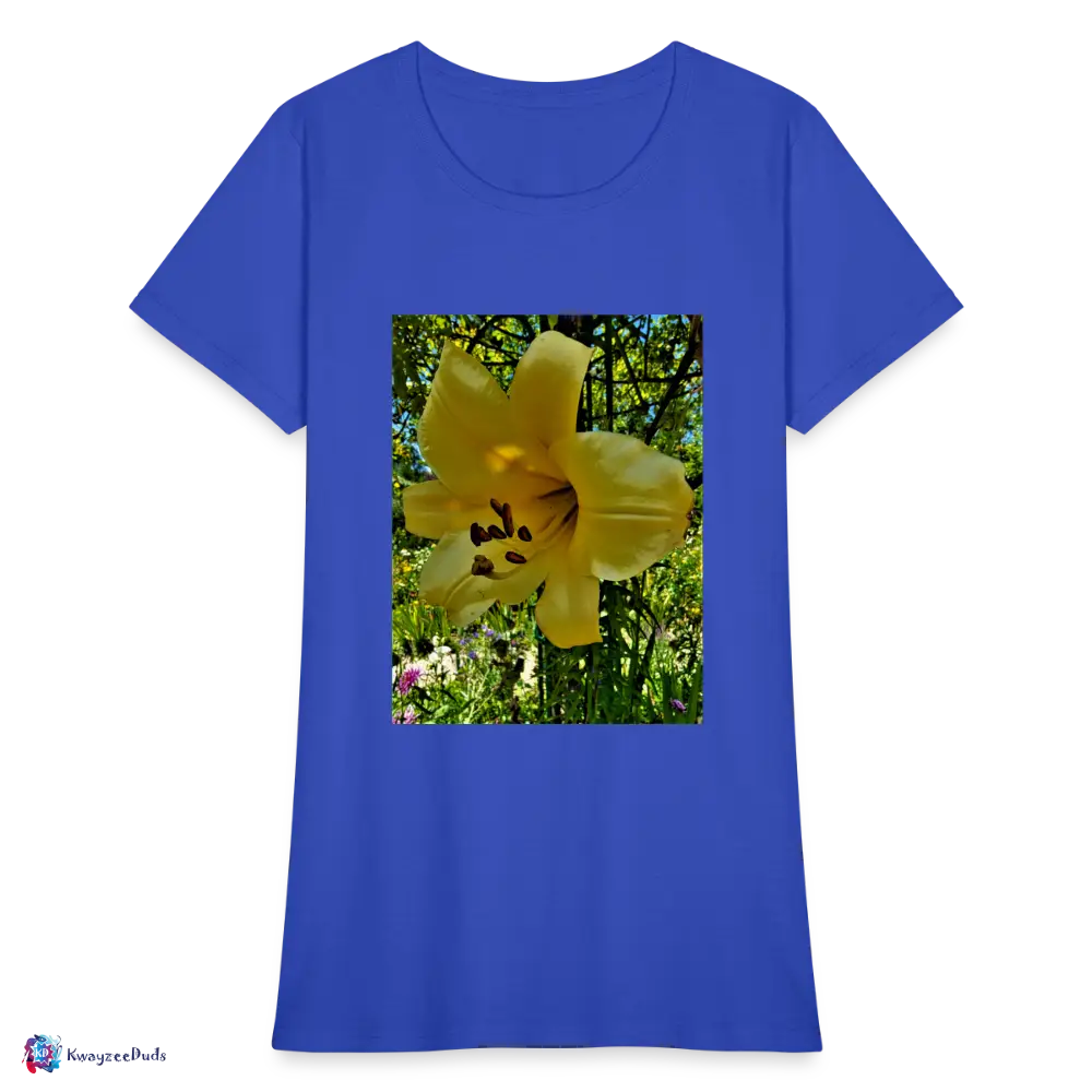 Lilium Giverny Women's T-Shirt - royal blue