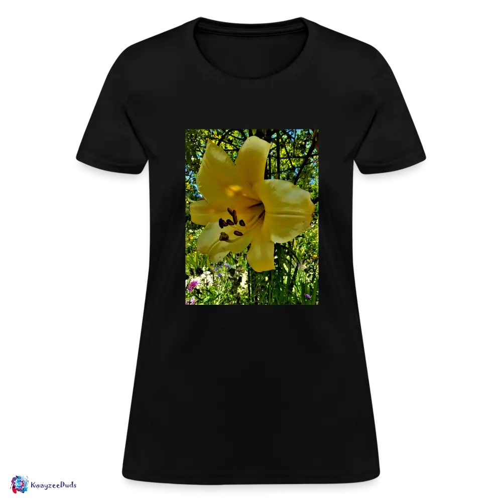 Lilium Giverny Women's T-Shirt - black