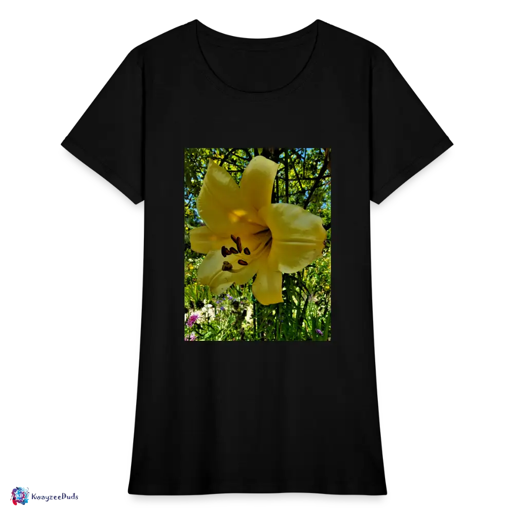 Lilium Giverny Women's T-Shirt - black