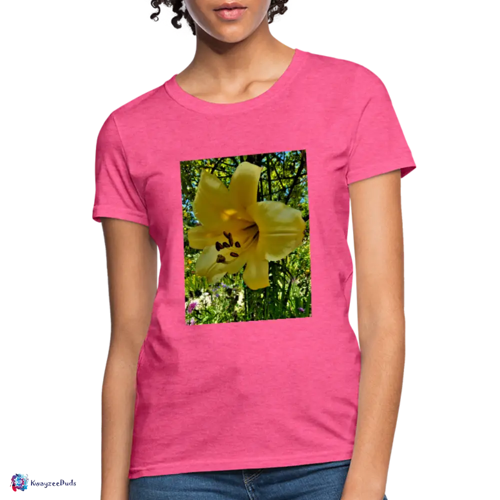 Lilium Giverny Women's T-Shirt - heather pink
