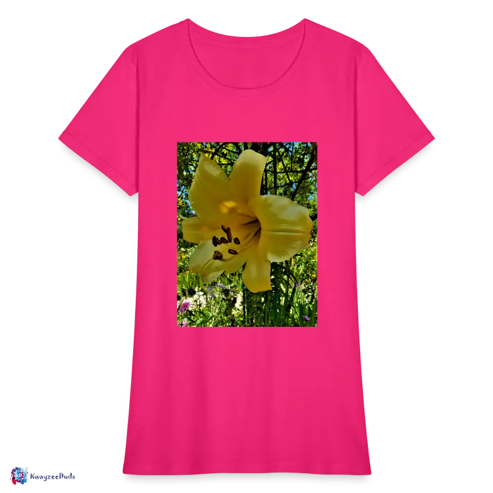 Lilium Giverny Women's T-Shirt - fuchsia