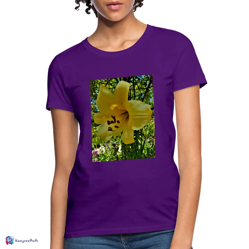 Lilium Giverny Women's T-Shirt - purple