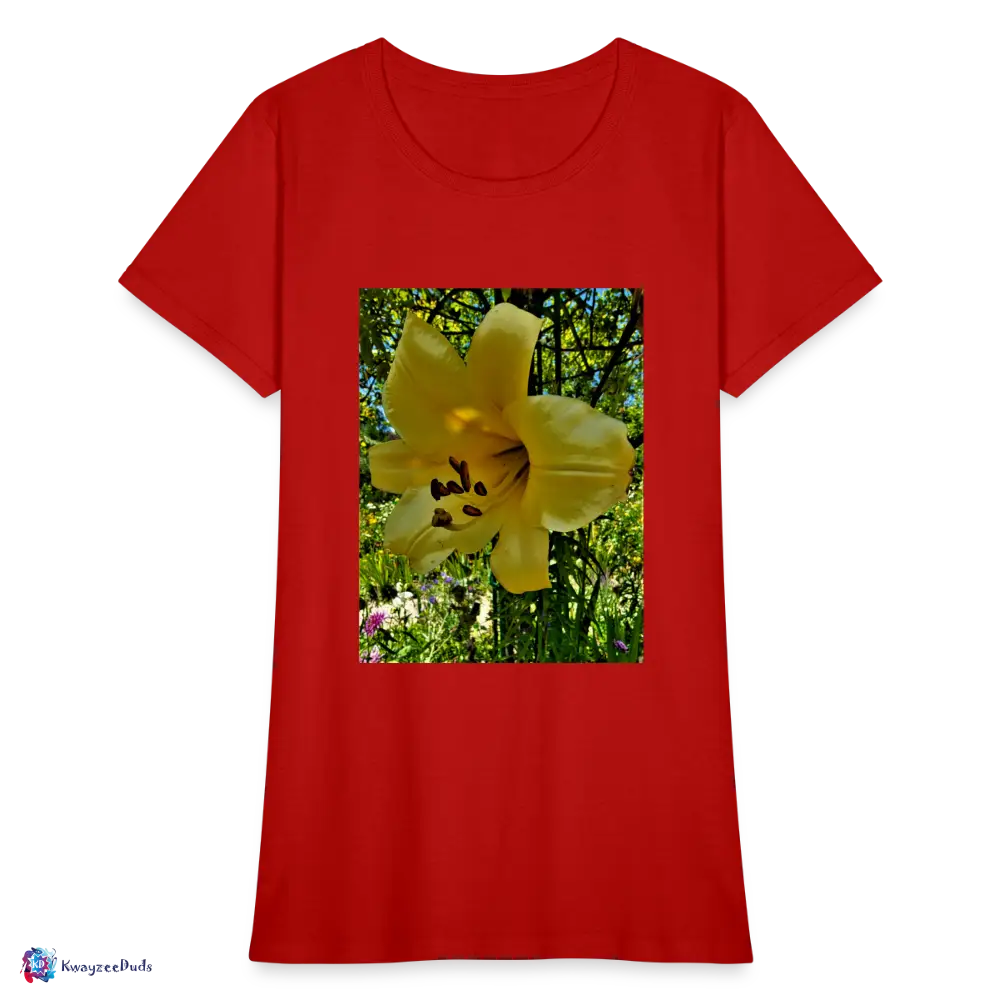 Lilium Giverny Women's T-Shirt - red