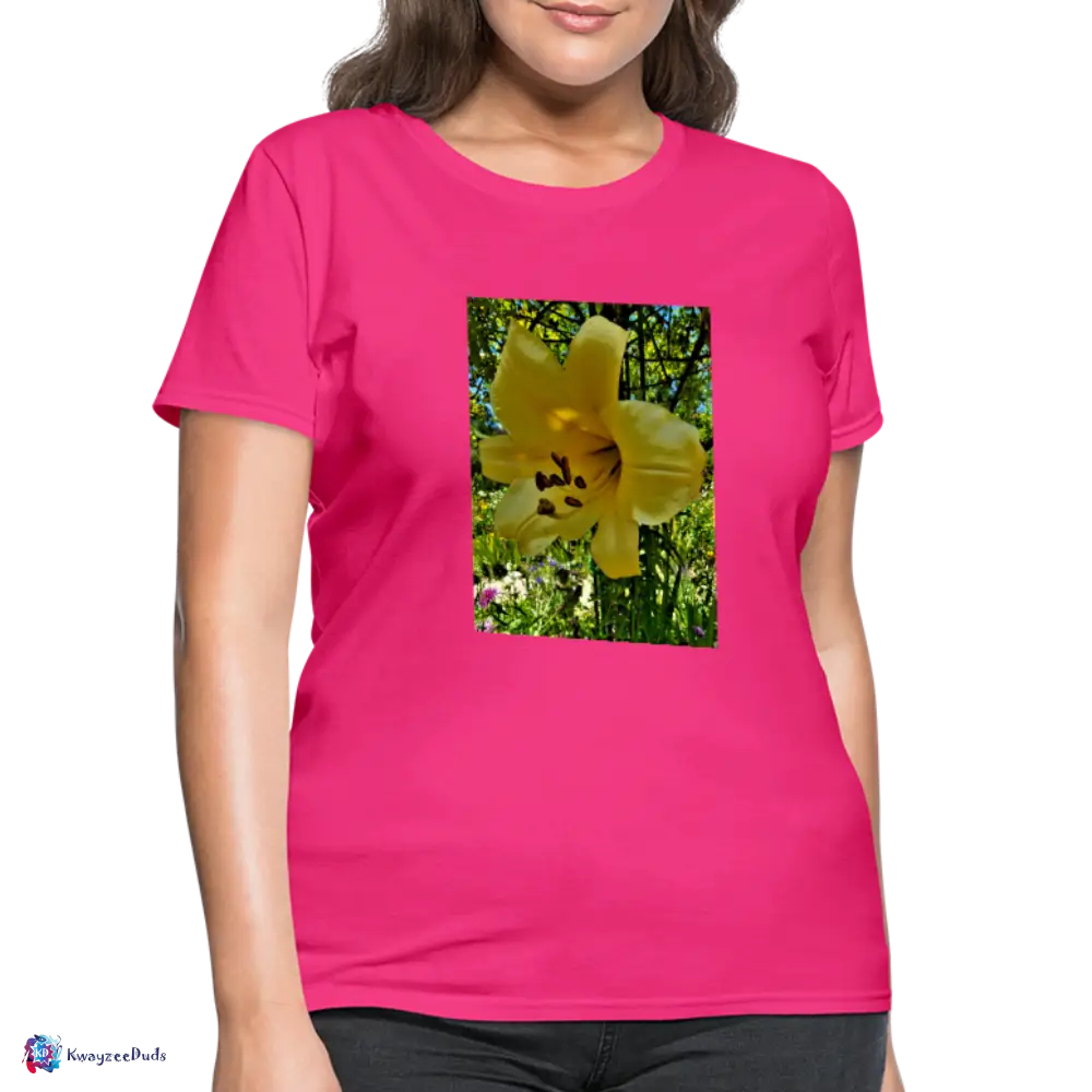 Lilium Giverny Women's T-Shirt - fuchsia
