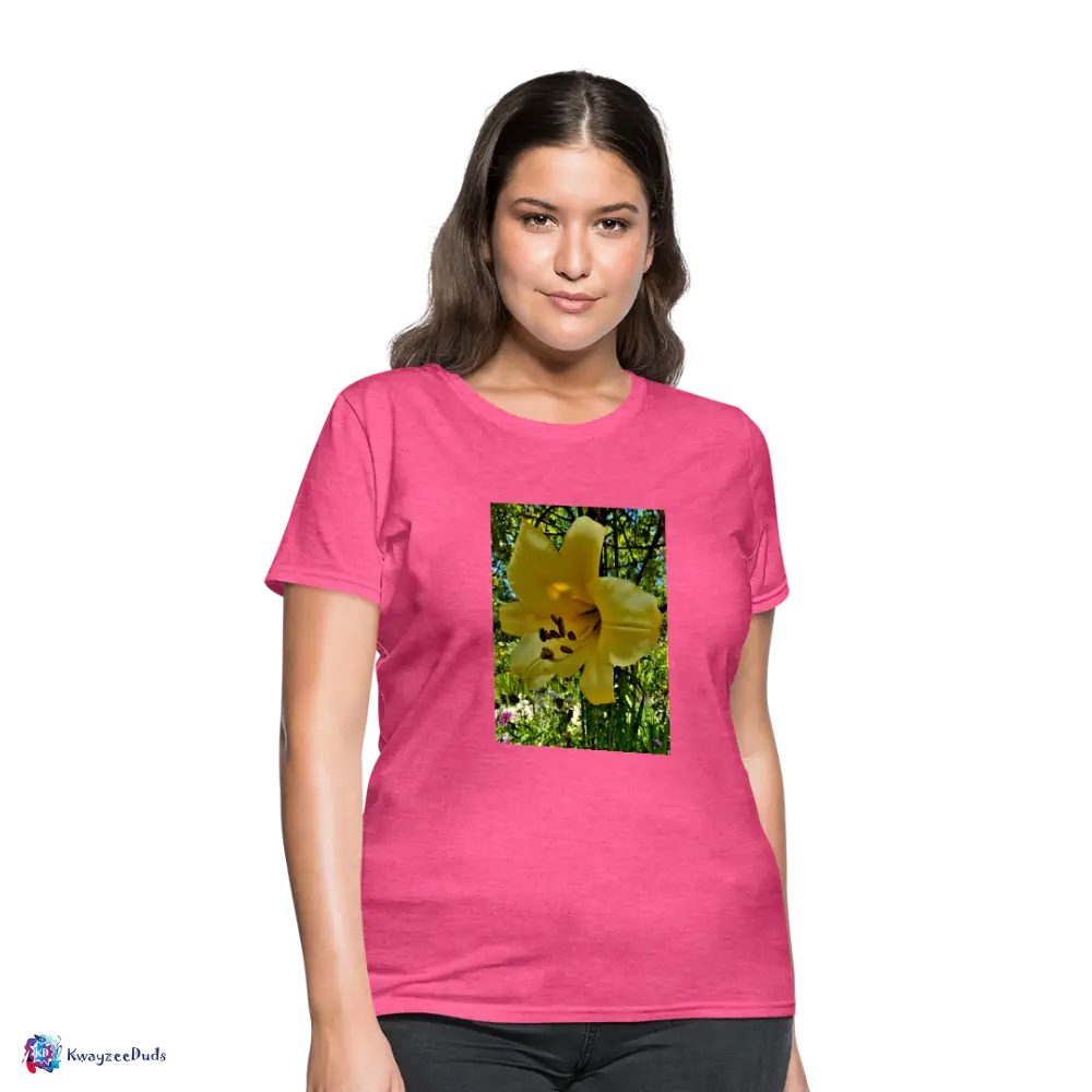Lilium Giverny Women's T-Shirt - heather pink