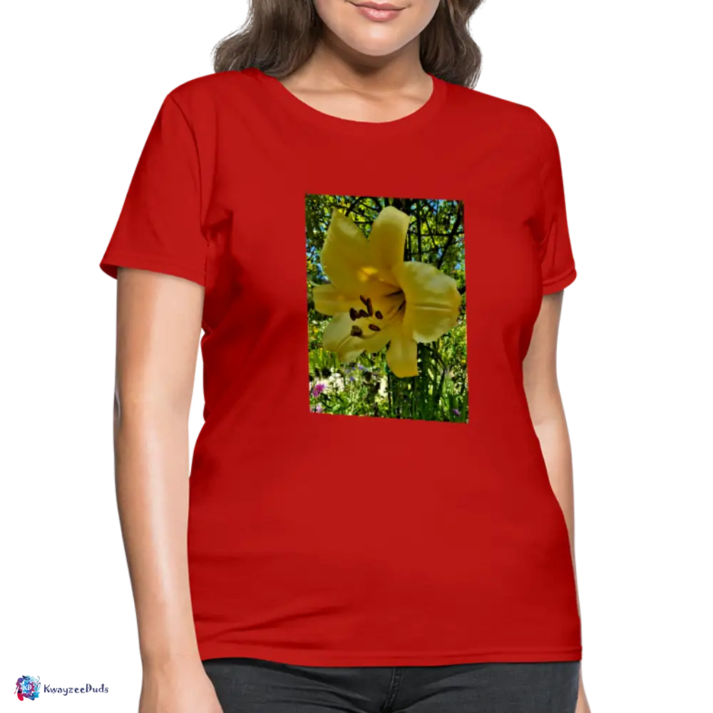 Lilium Giverny Women's T-Shirt - red