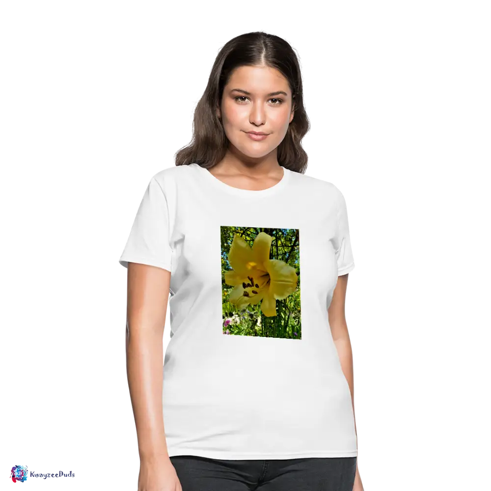 Lilium Giverny Women's T-Shirt - white