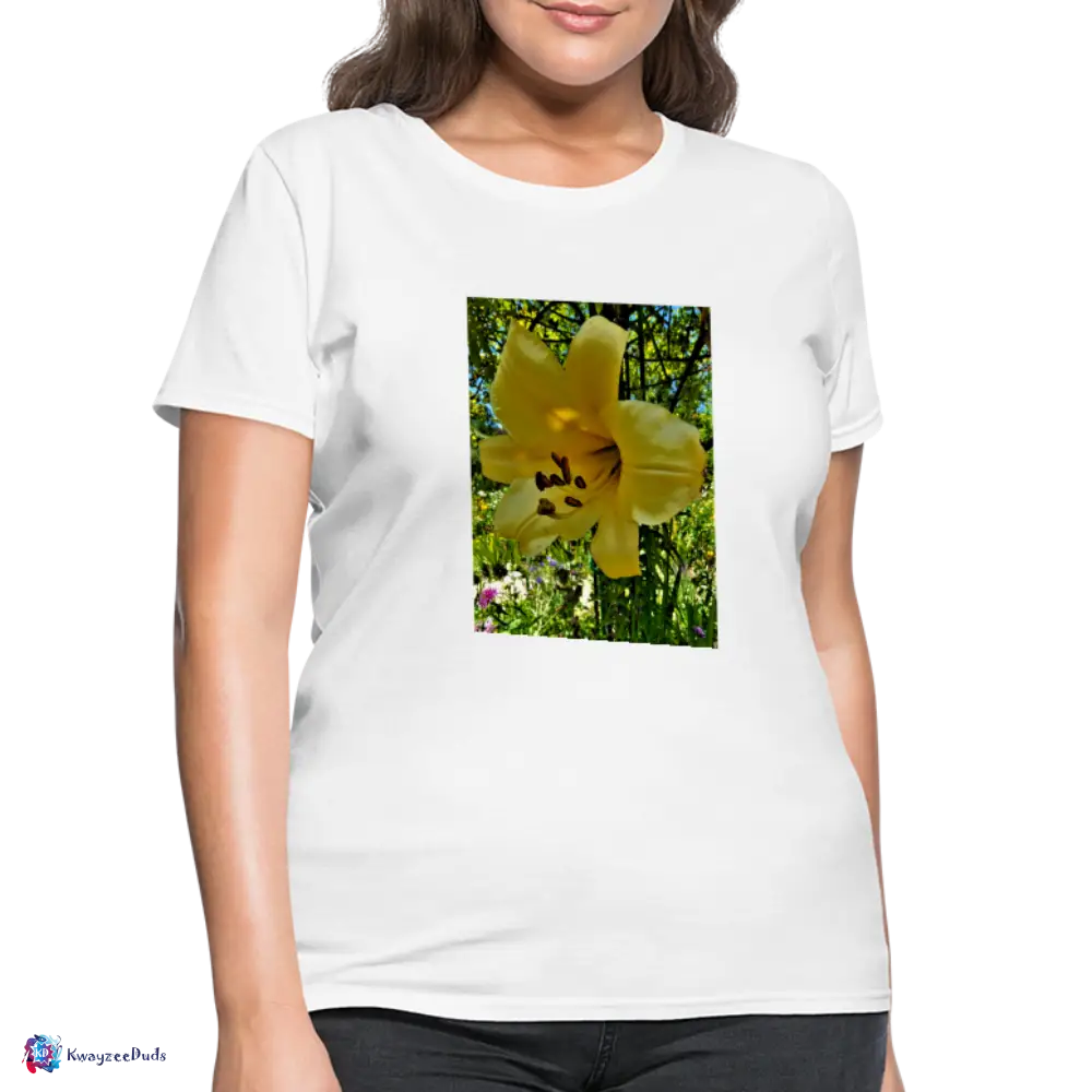 Lilium Giverny Women's T-Shirt - white