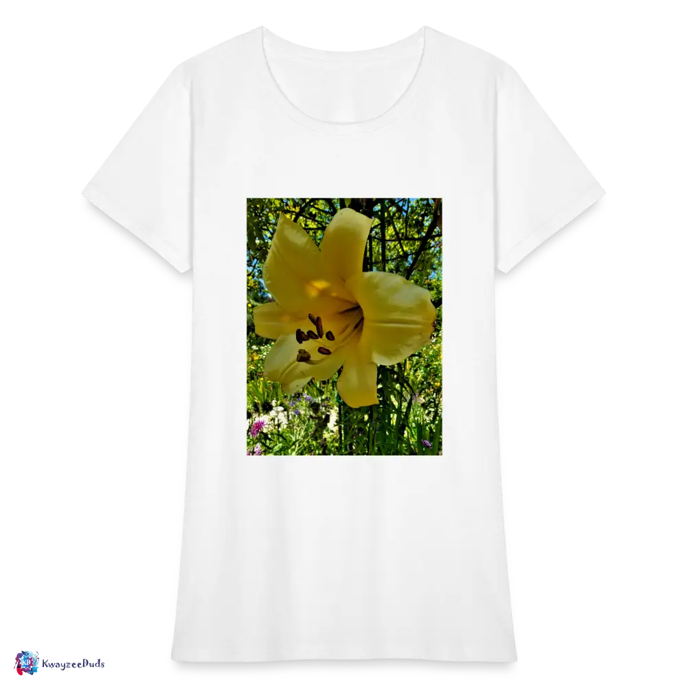 Lilium Giverny Women's T-Shirt - white