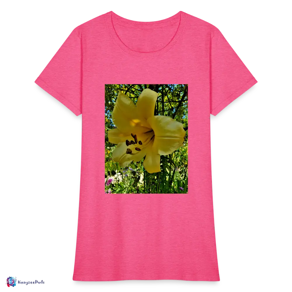 Lilium Giverny Women's T-Shirt - heather pink