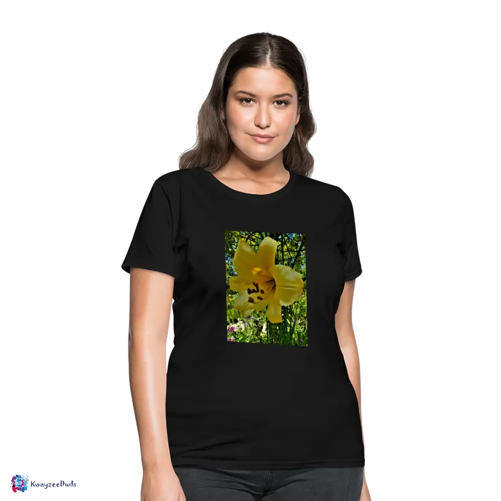 Lilium Giverny Women's T-Shirt - black