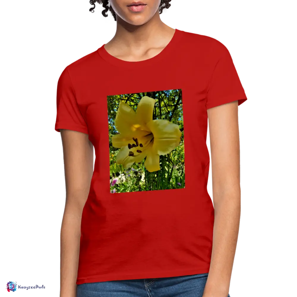 Lilium Giverny Women's T-Shirt - red