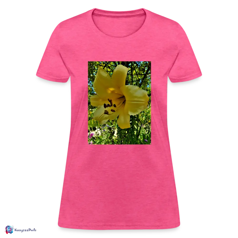 Lilium Giverny Women's T-Shirt - heather pink