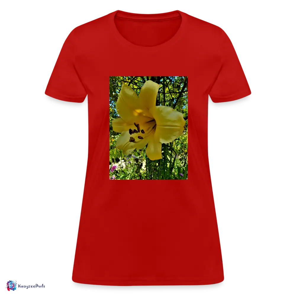 Lilium Giverny Women's T-Shirt - red