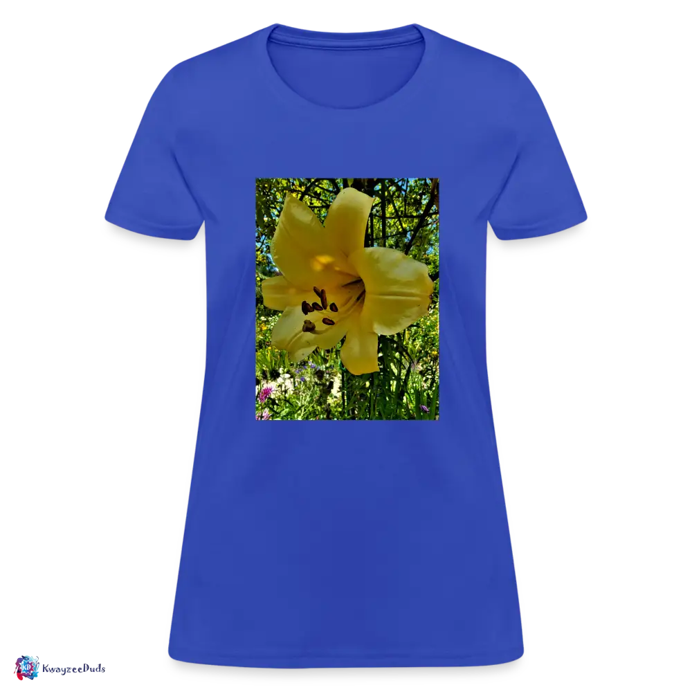 Lilium Giverny Women's T-Shirt - royal blue