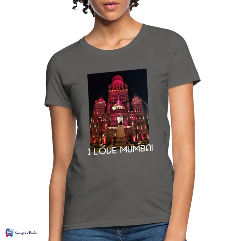 Mumbai City Hall Women's T-Shirt - charcoal