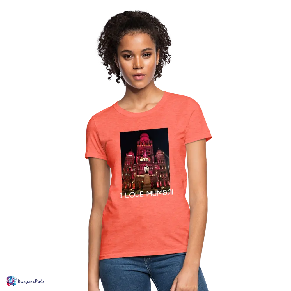 Mumbai City Hall Women's T-Shirt - heather coral