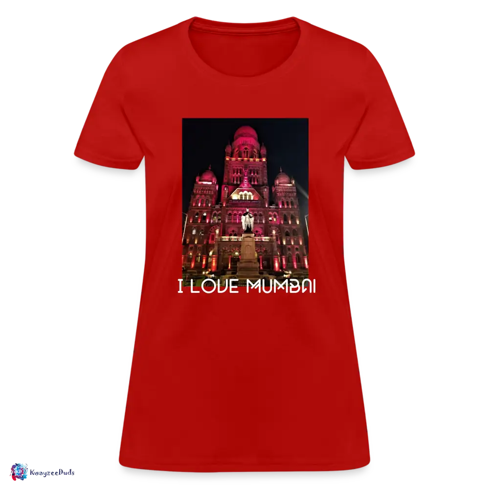 Mumbai City Hall Women's T-Shirt - red
