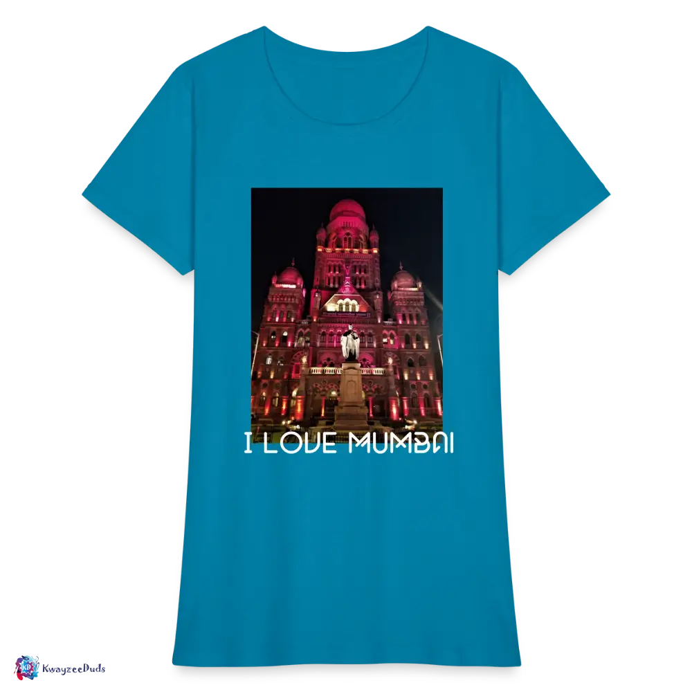 Mumbai City Hall Women's T-Shirt - turquoise