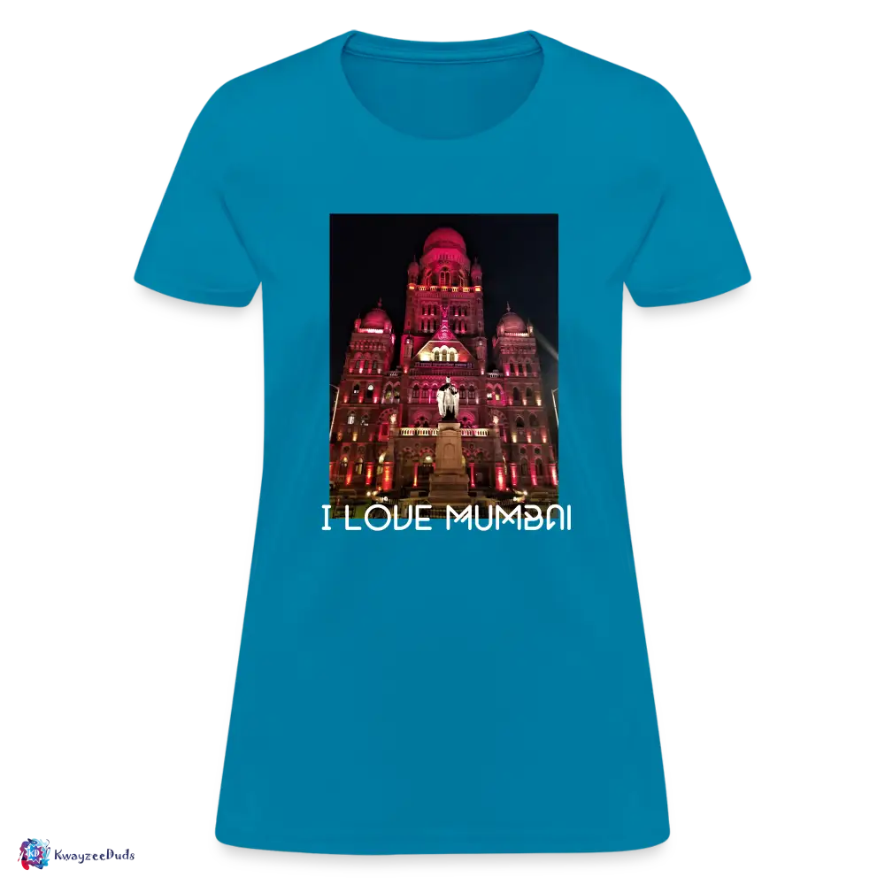 Mumbai City Hall Women's T-Shirt - turquoise