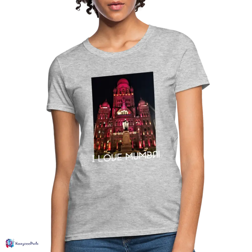Mumbai City Hall Women's T-Shirt - heather gray