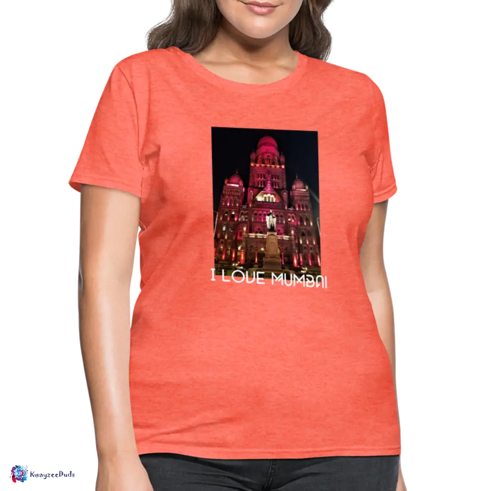 Mumbai City Hall Women's T-Shirt - heather coral