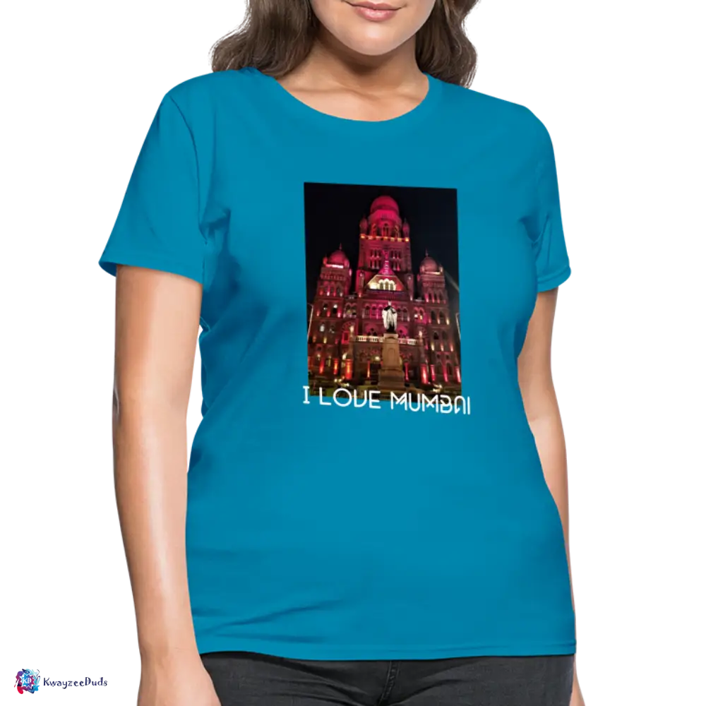 Mumbai City Hall Women's T-Shirt - turquoise