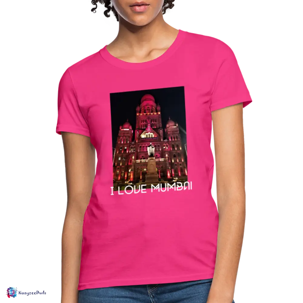 Mumbai City Hall Women's T-Shirt - fuchsia