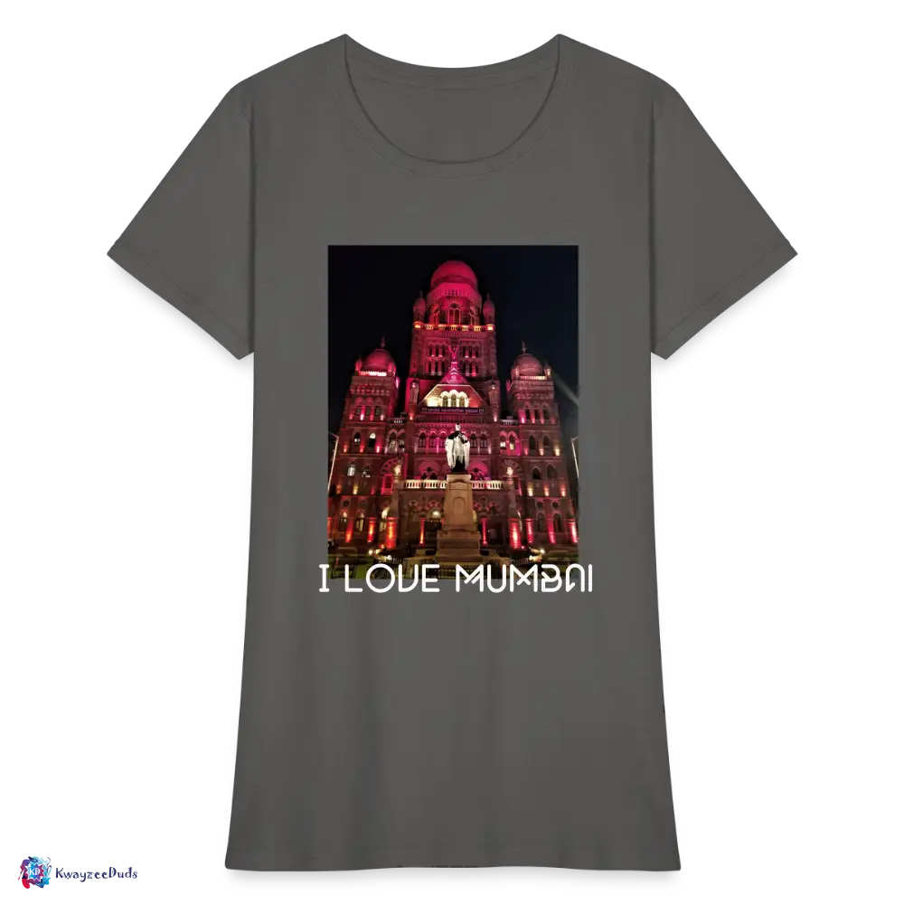 Mumbai City Hall Women's T-Shirt - charcoal