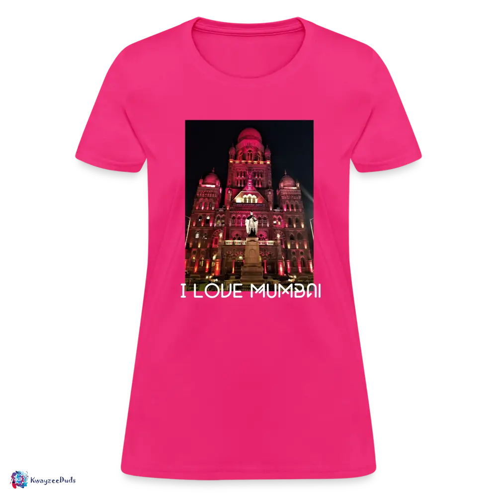 Mumbai City Hall Women's T-Shirt - fuchsia