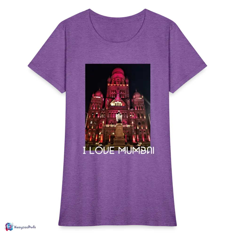 Mumbai City Hall Women's T-Shirt - purple heather
